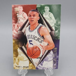 Jason Kidd 1994-95 Fleer First Year Phenom Card #2 of 10 Mavericks Rookie RC